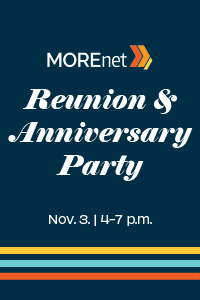 MOREnet Reunion and Anniversary Party, Nov. 3, 2026, 4 - 7 p.m.